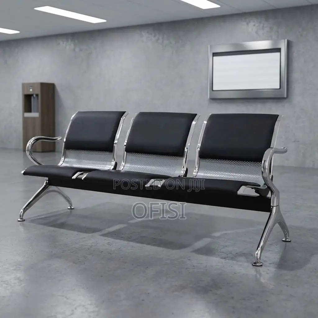Waiting Bench; Airport Three Seater Office Waiting Bench