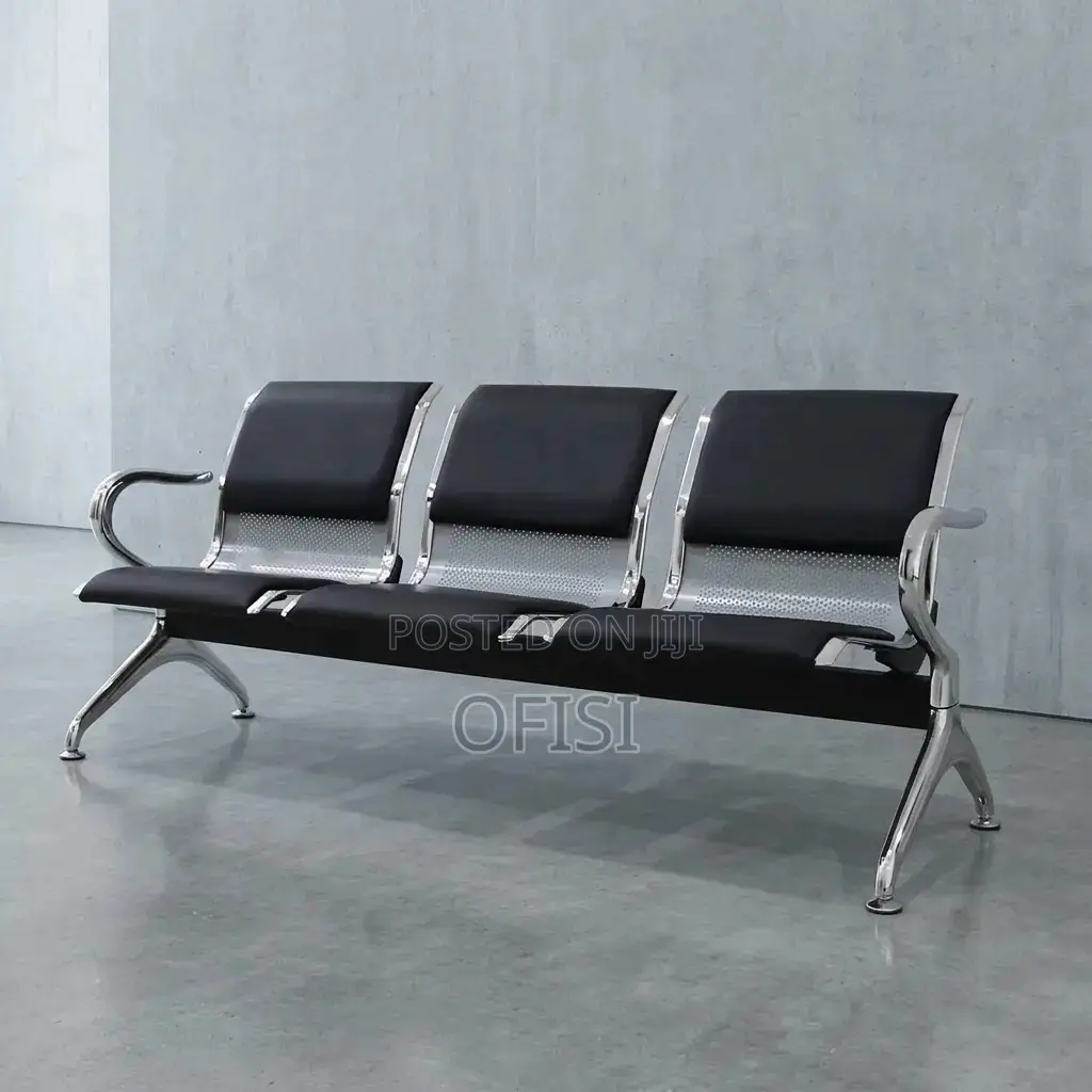 Waiting Bench; Airport Three Seater Office Waiting Bench