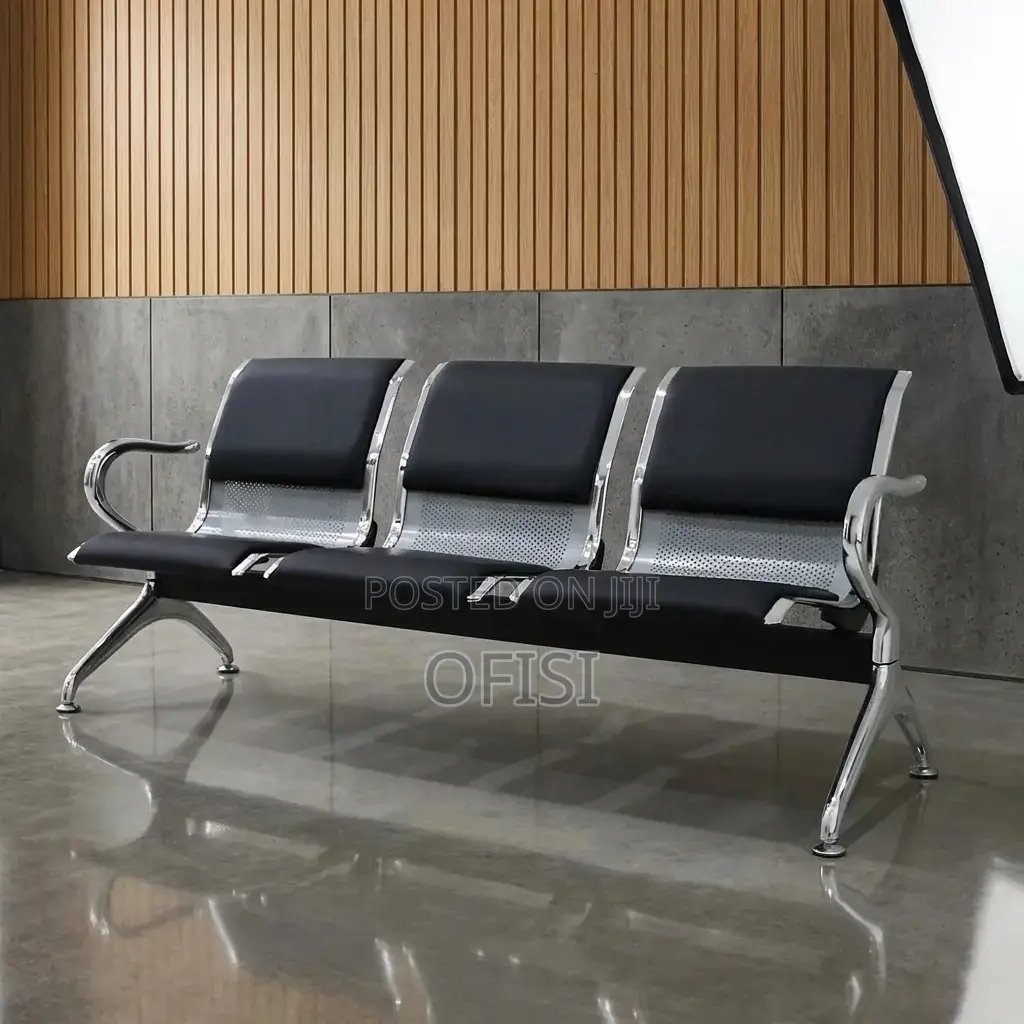 Waiting Bench; Airport Three Seater Office Waiting Bench