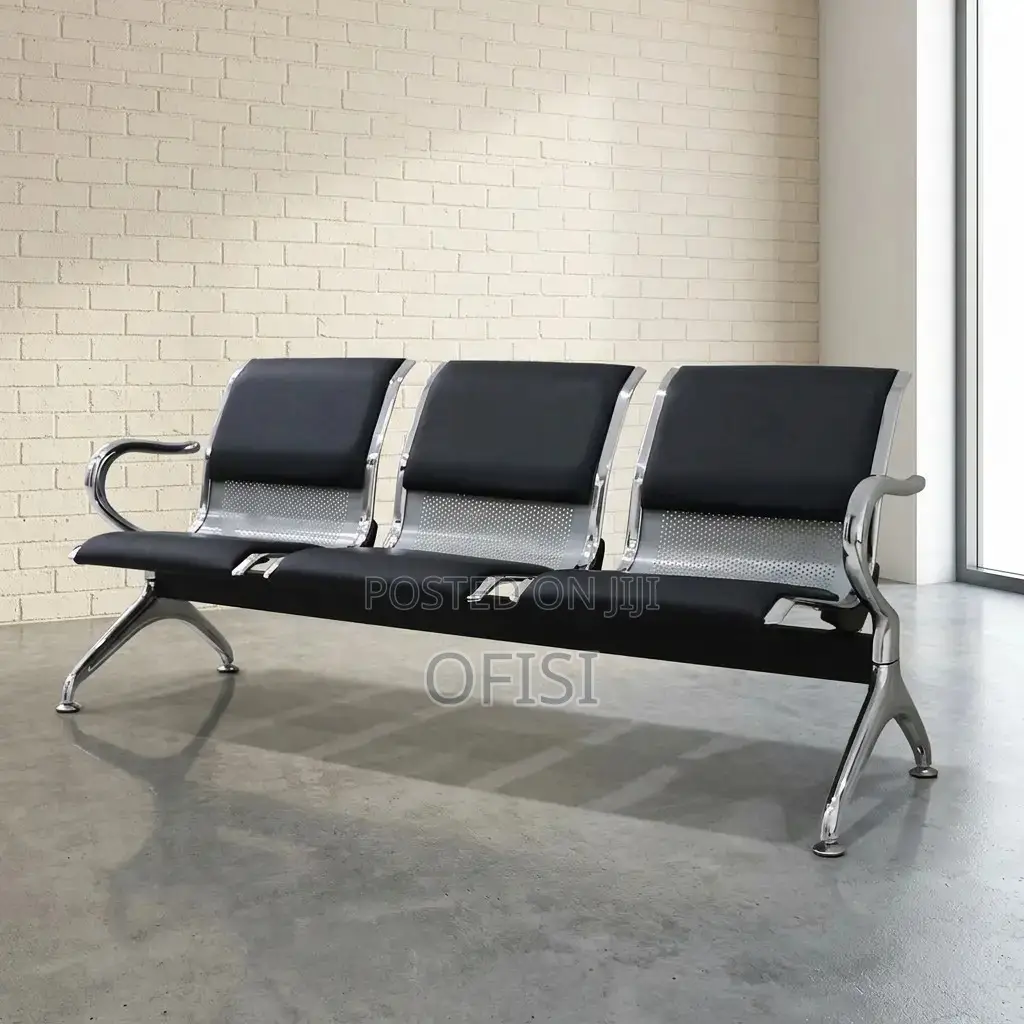 Waiting Bench; Airport Three Seater Office Waiting Bench