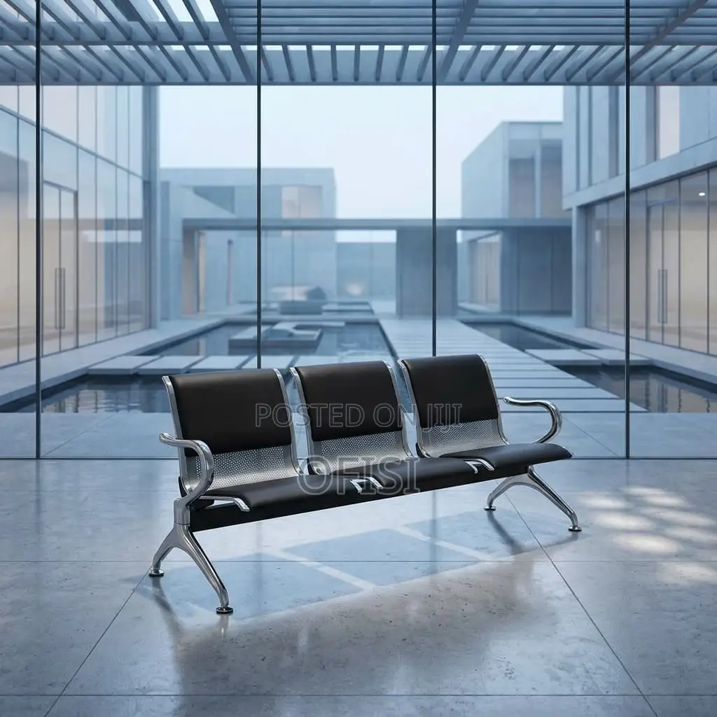 Waiting Bench; Airport Three Seater Office Waiting Bench