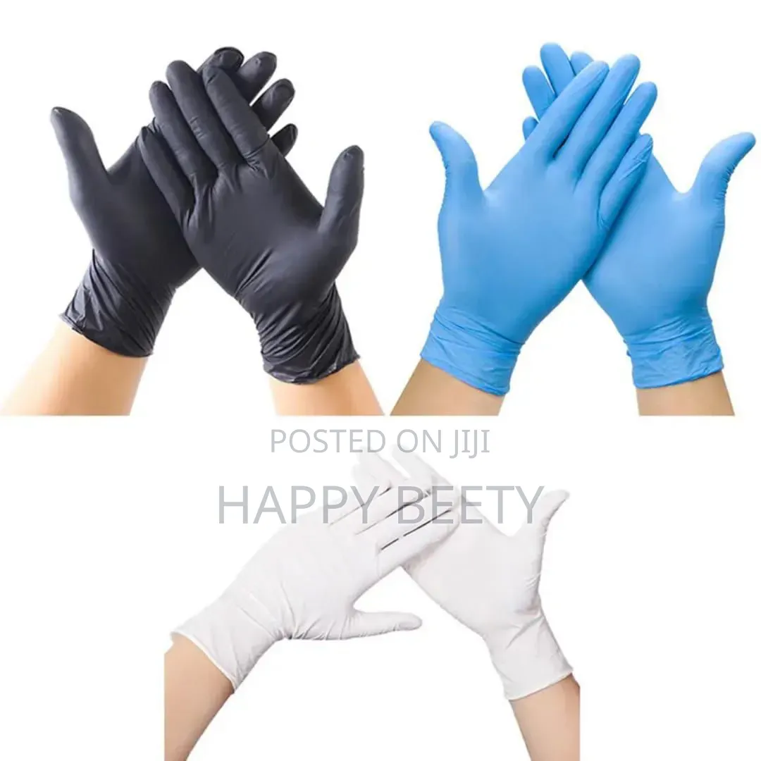 100pcs Disposable Synthetic Gloves