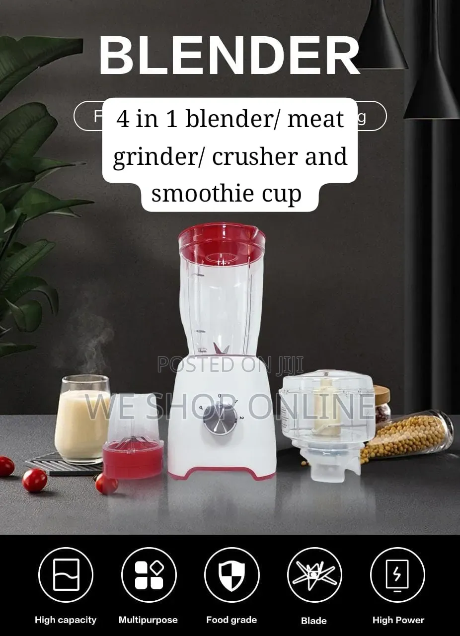 700watts 1.6l Unbreakable 4 in 1 Blender / Meat Grinder