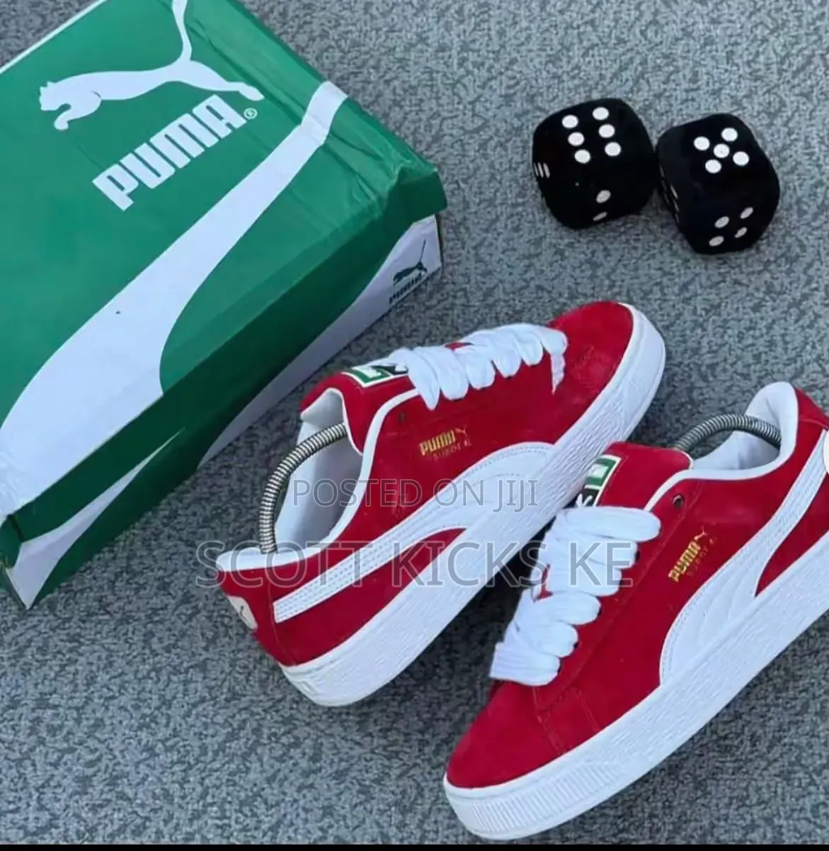 Puma Suede Xl Redwhite