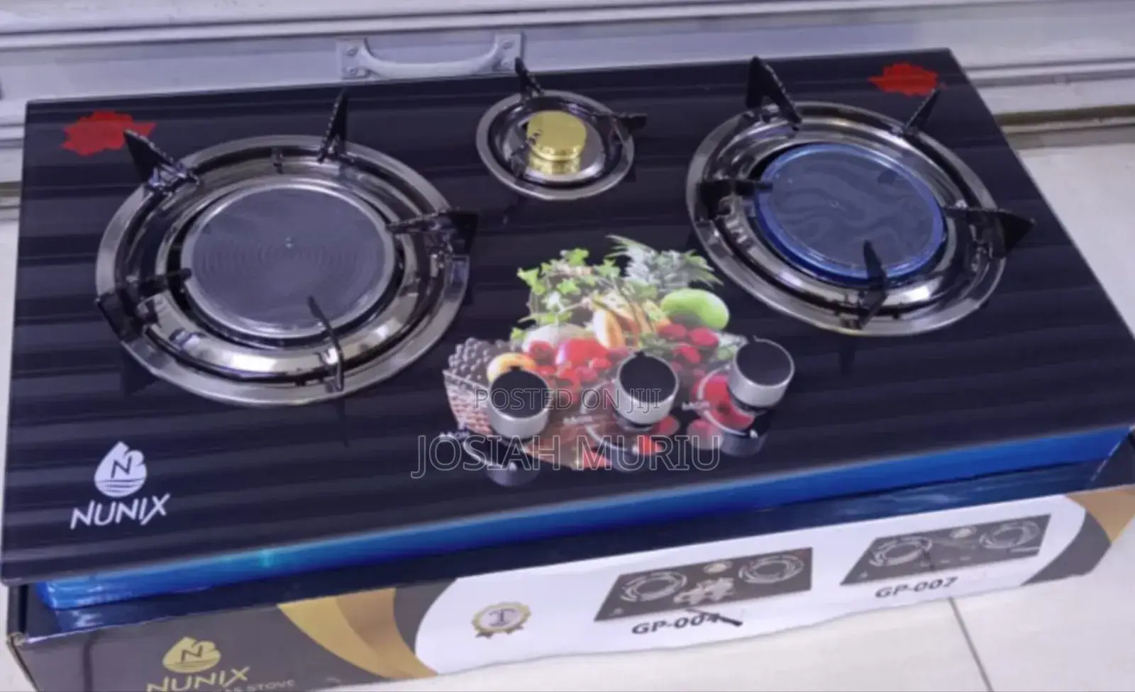 Nunix High Efficiency 3+1 Gas Cooker