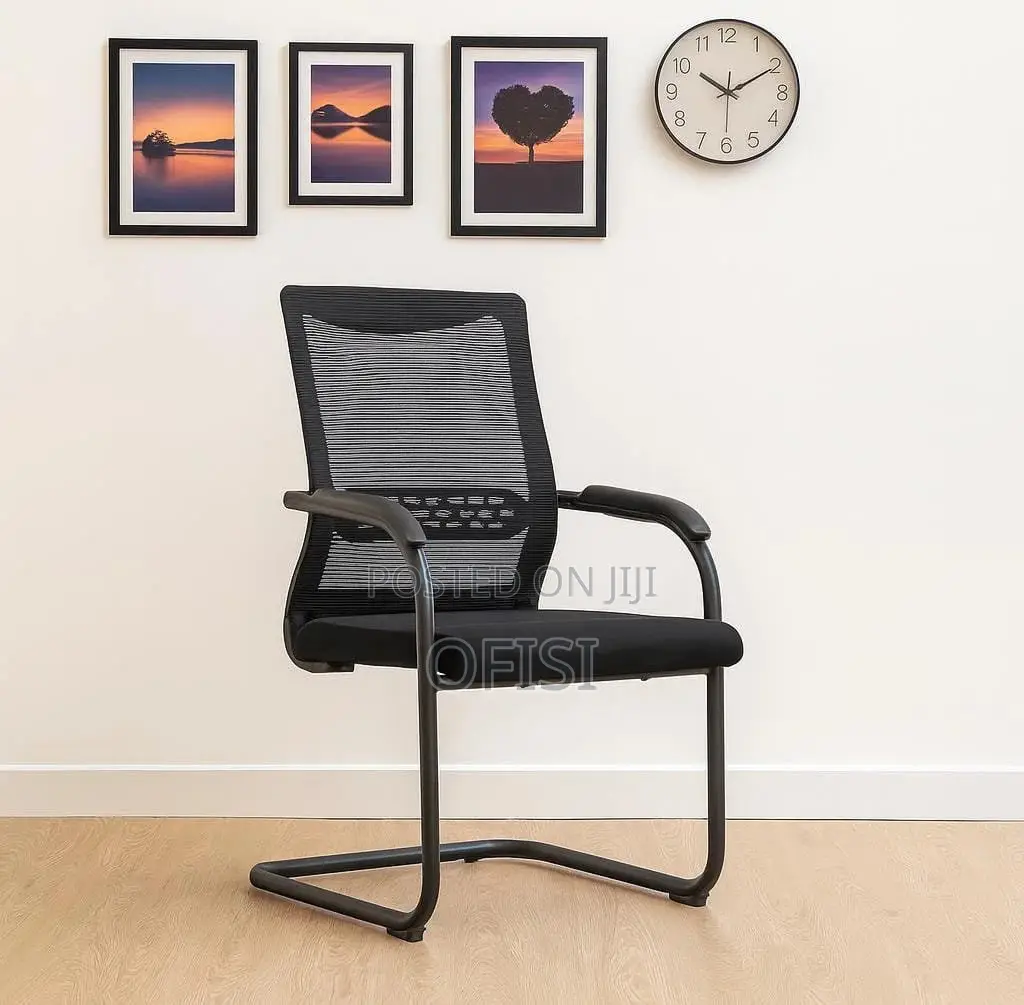 Office Chair; Ergonomic Mesh Office Guest Chair