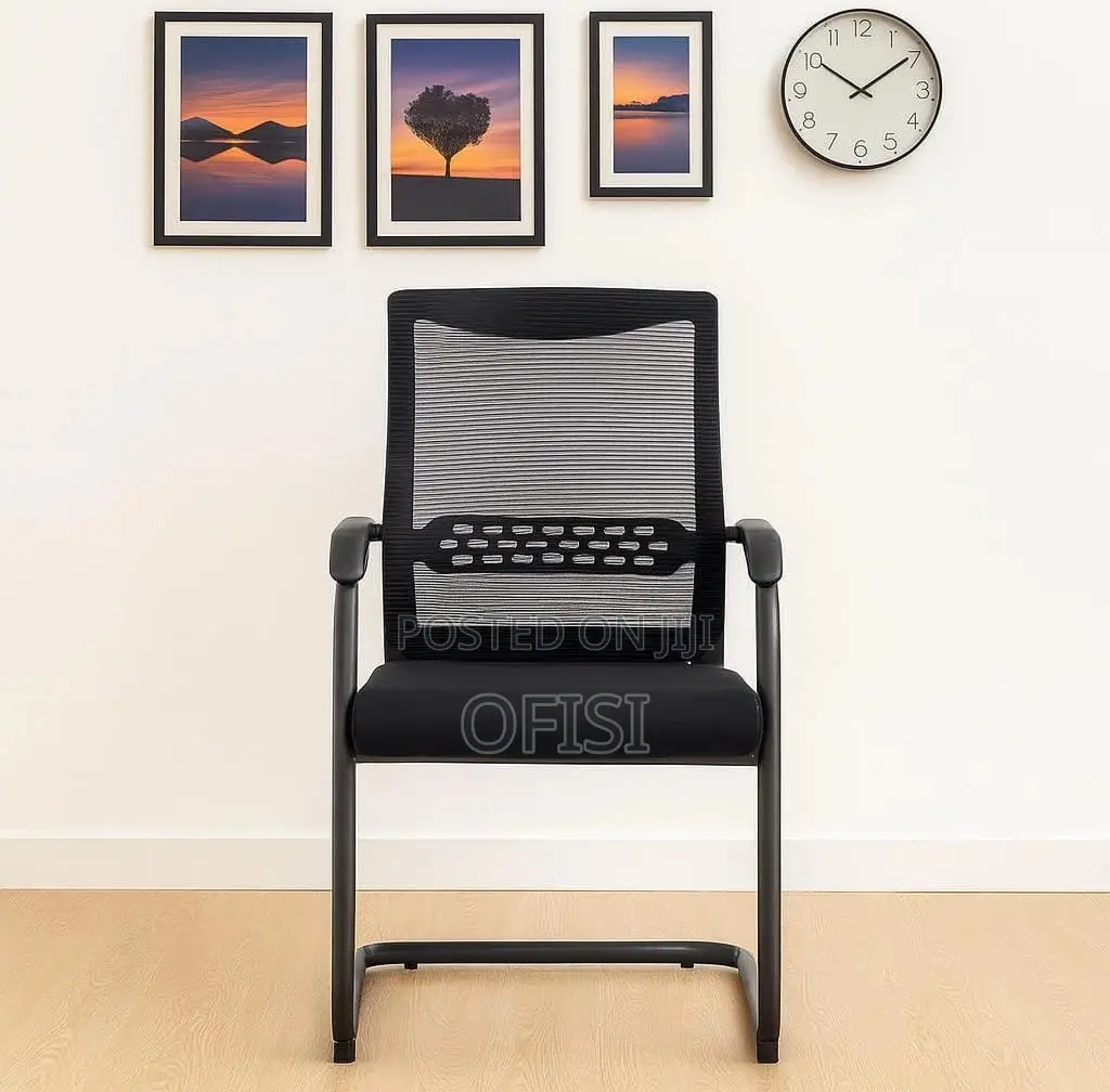 Office Chair; Ergonomic Mesh Office Guest Chair