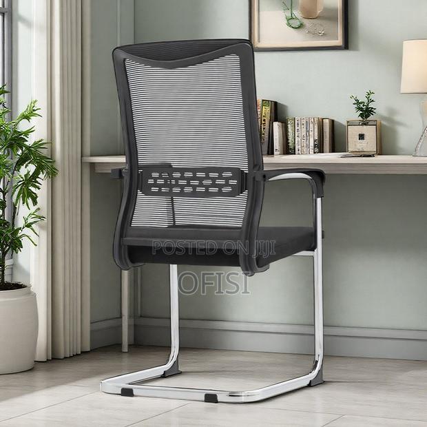 Office Chair; Ergonomic Mesh Office Guest Chair - thumbnail 12