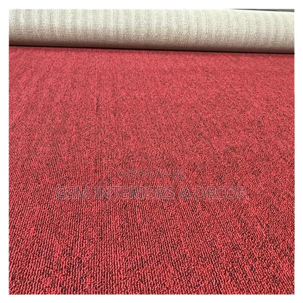 Maroon Light Office Carpets for Partition Spaces