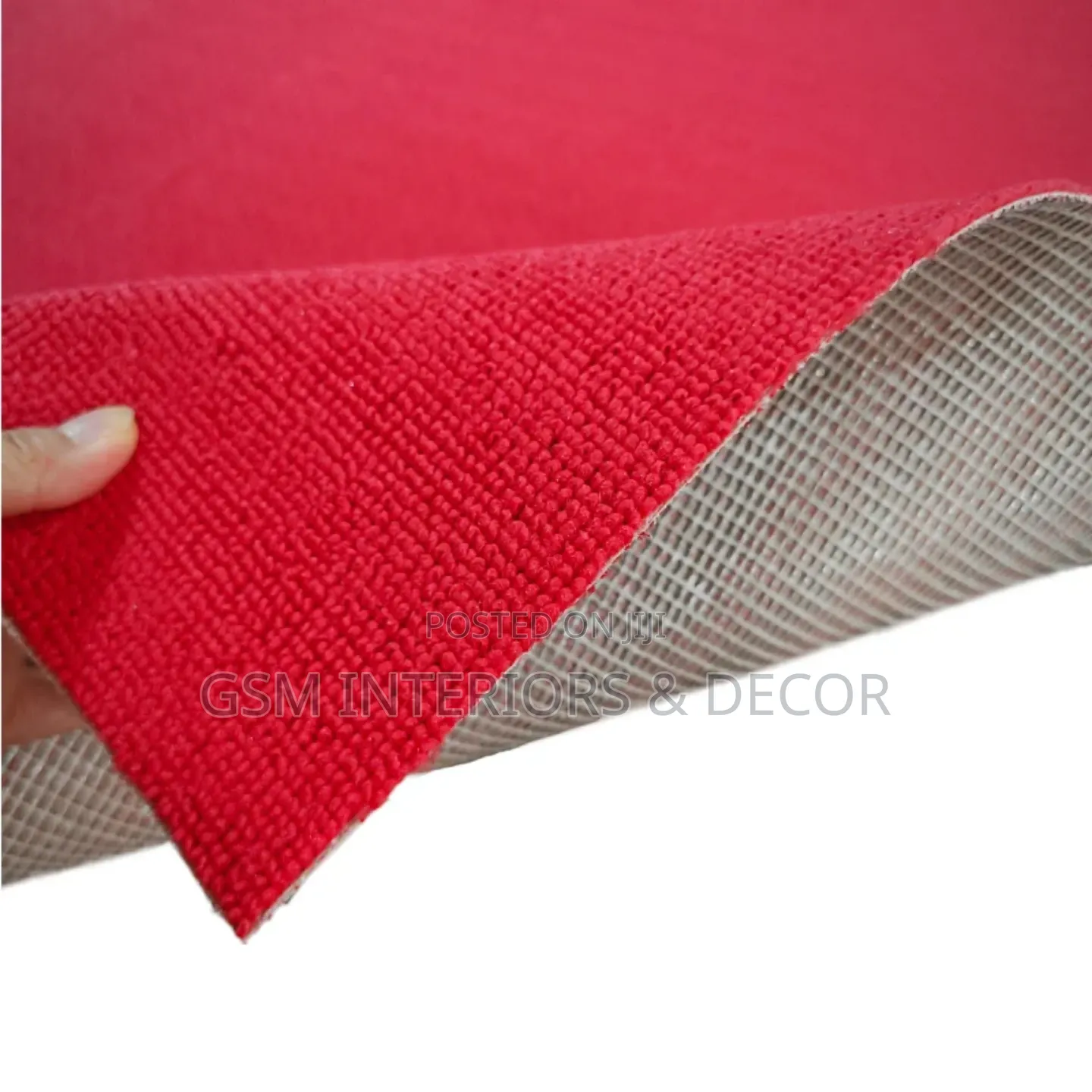 Maroon Light Office Carpets for Partition Spaces