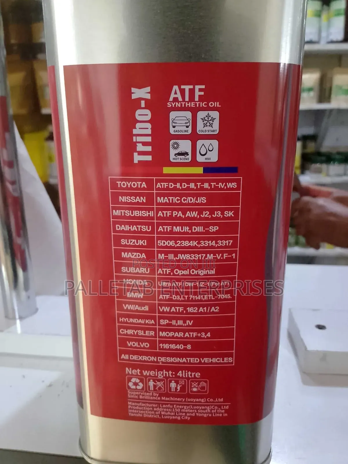 Synthetic Automatic Transmission Fluid