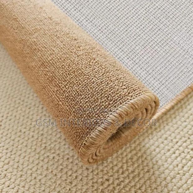 Wall to Wall Carpets in Beige and Grey 4mm