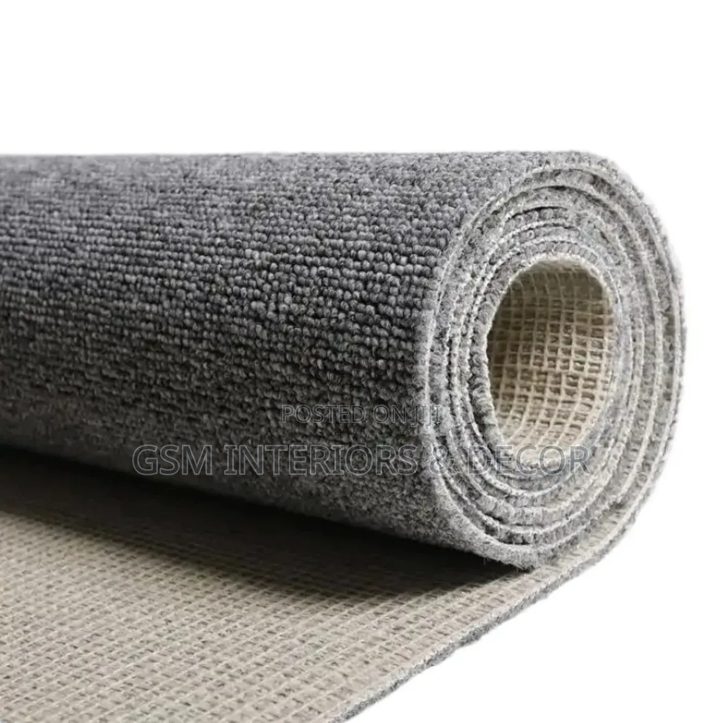 Wall to Wall Carpets in Beige and Grey 4mm
