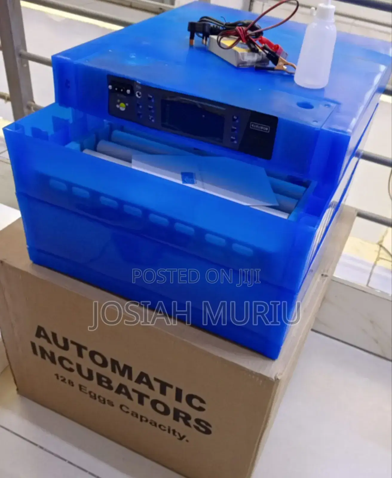 128 Eggs AC and Dc Automatic Incubator