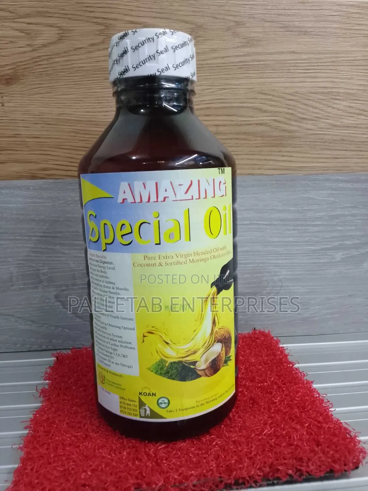 Amazing Special Oil /Pure Extra Virgin Blended Oil With Coconut