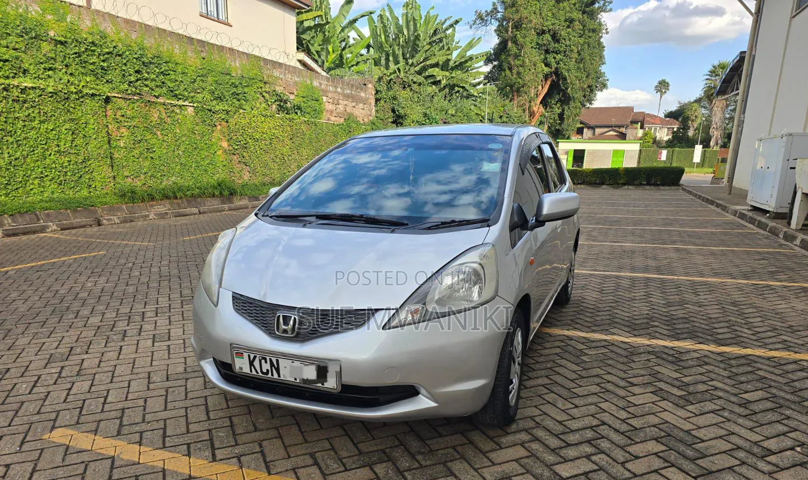 Honda Fit 2013 Silver