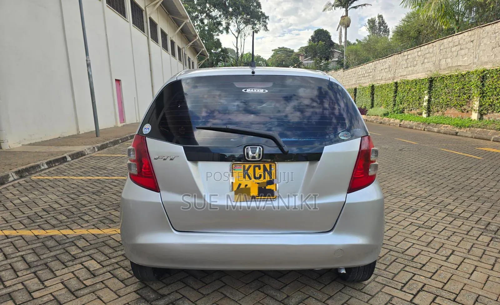 Honda Fit 2013 Silver