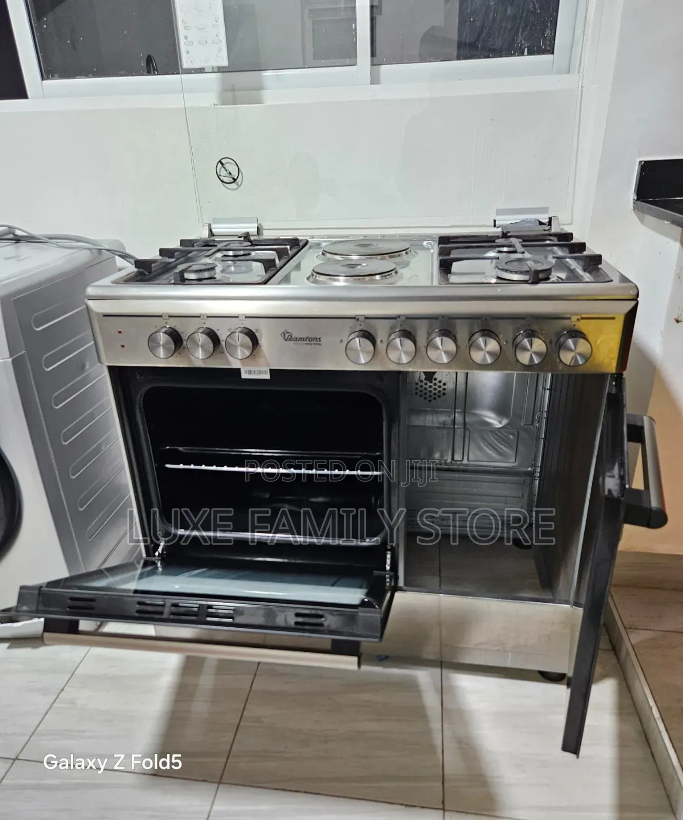 Ramtons 4 Gas + 2 Electric Cooker (Rf/498) – KSH 58,500