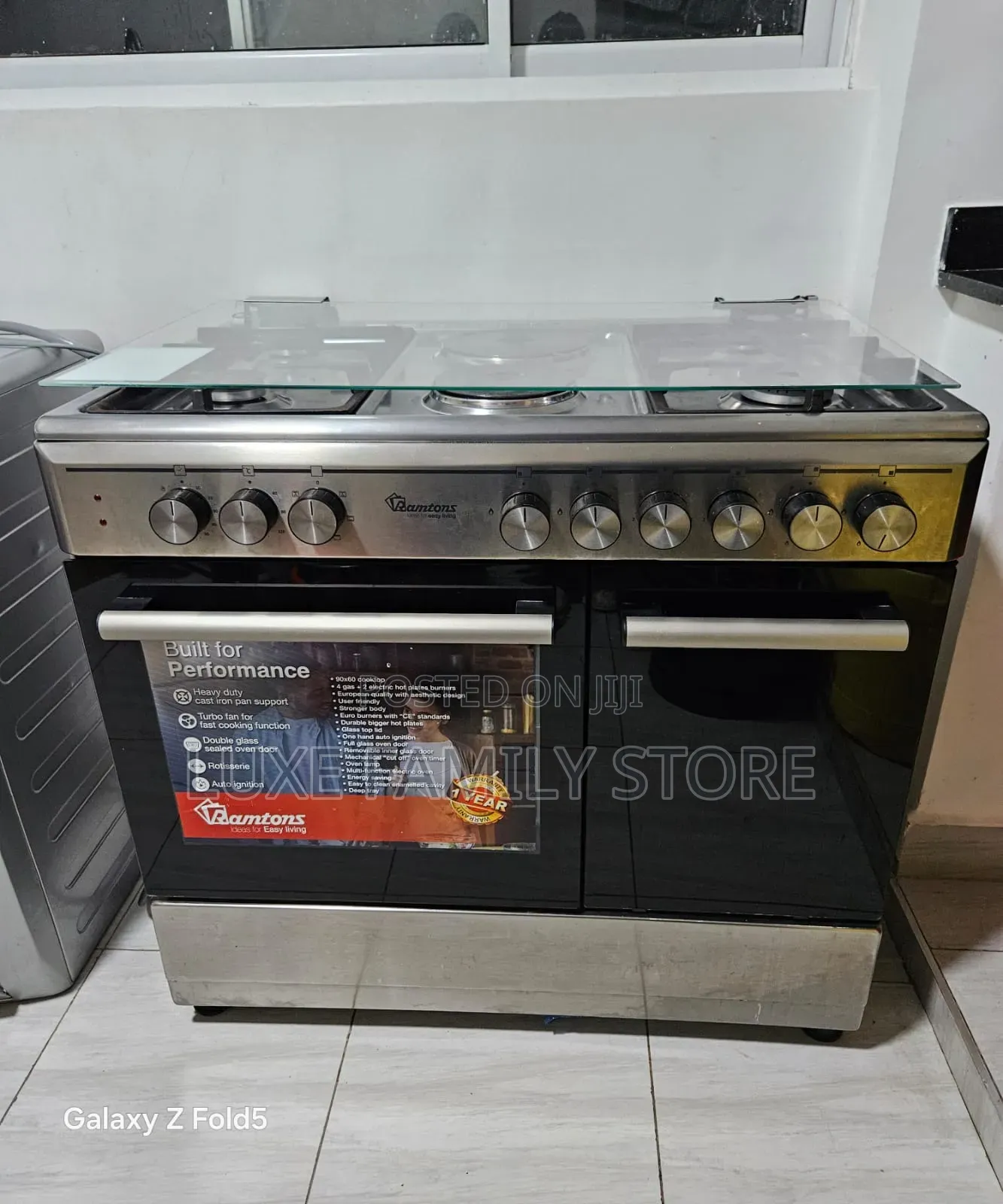 Ramtons 4 Gas + 2 Electric Cooker (Rf/498) – KSH 58,500