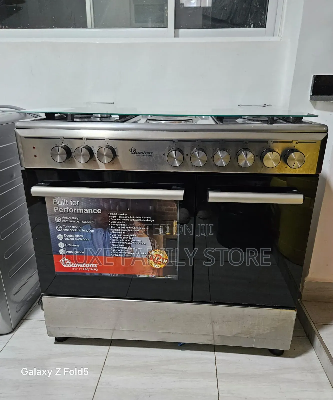 Ramtons 4 Gas + 2 Electric Cooker (Rf/498) – KSH 58,500