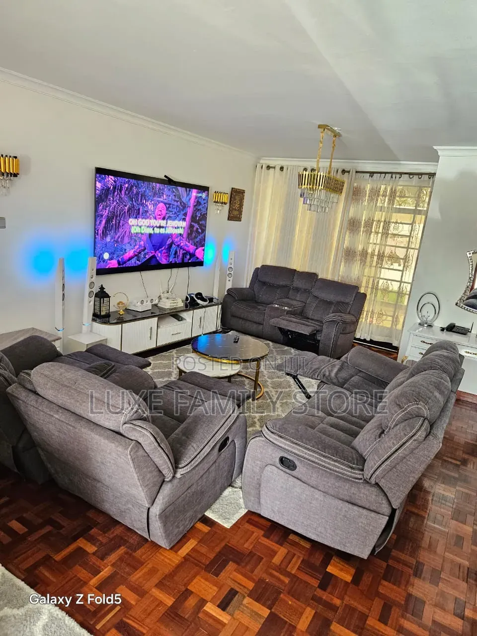 Rexton 7-Seater Recliner Sofa – Premium Comfort Modern Style