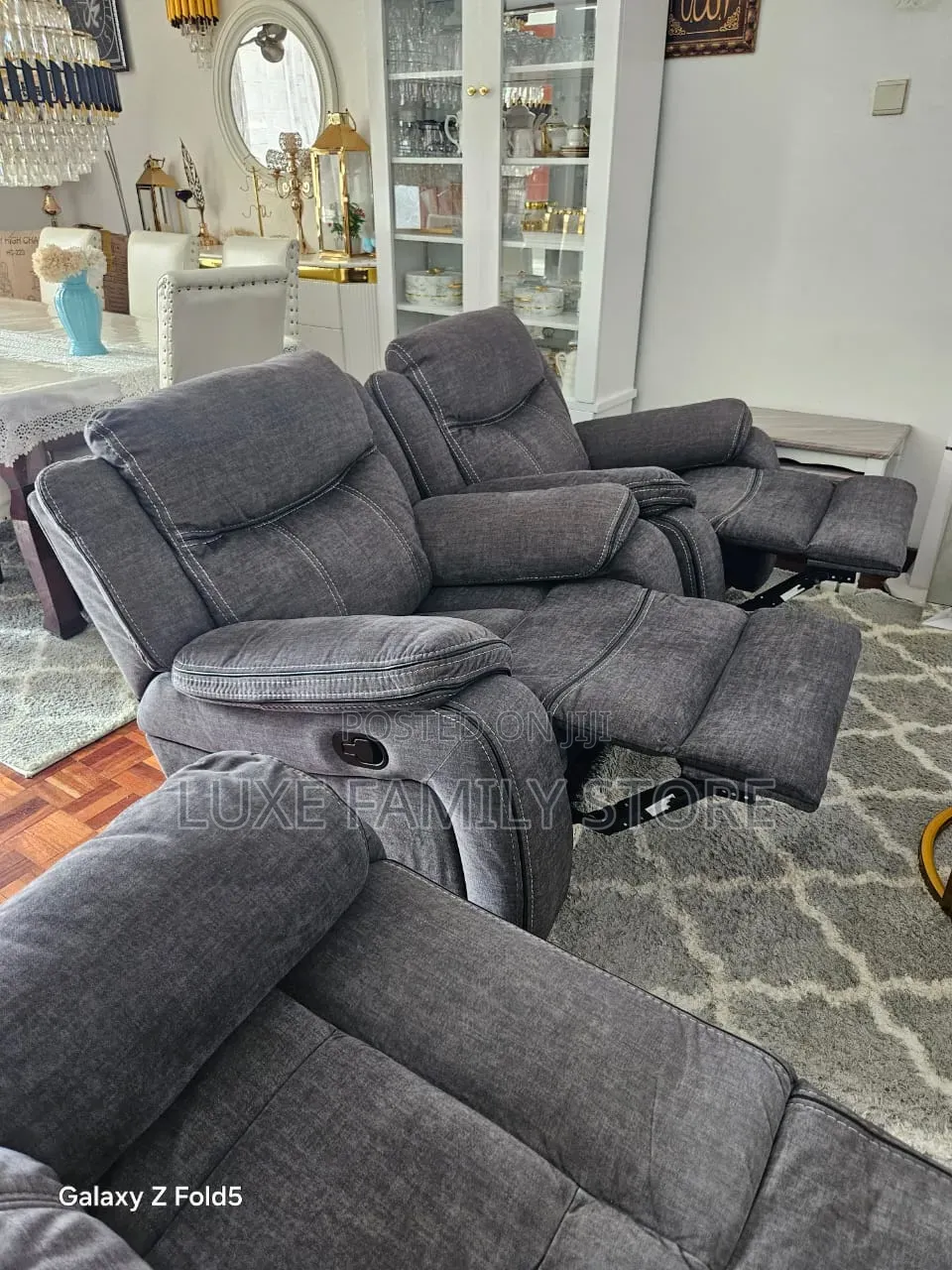 Rexton 7-Seater Recliner Sofa – Premium Comfort Modern Style