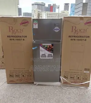 Roch 128litres Double Door Refrigerator