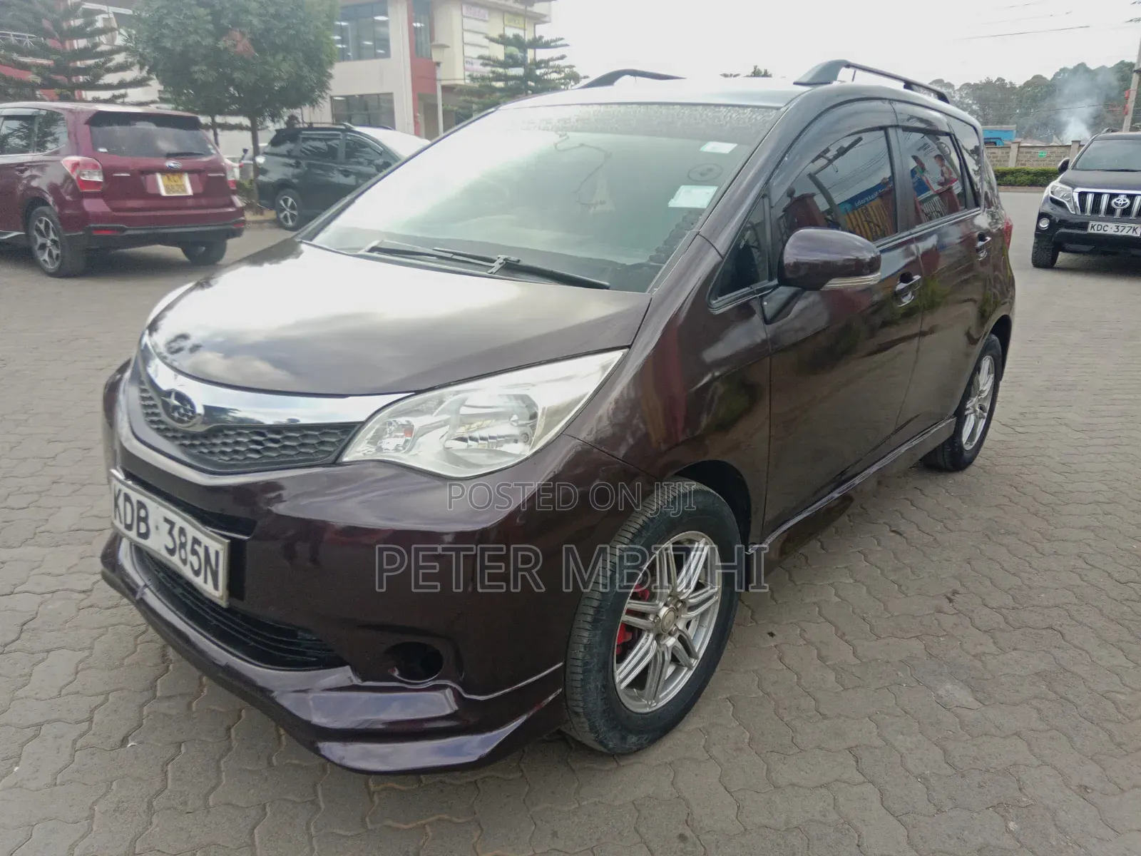 Subaru Trezia 2013 Brown
