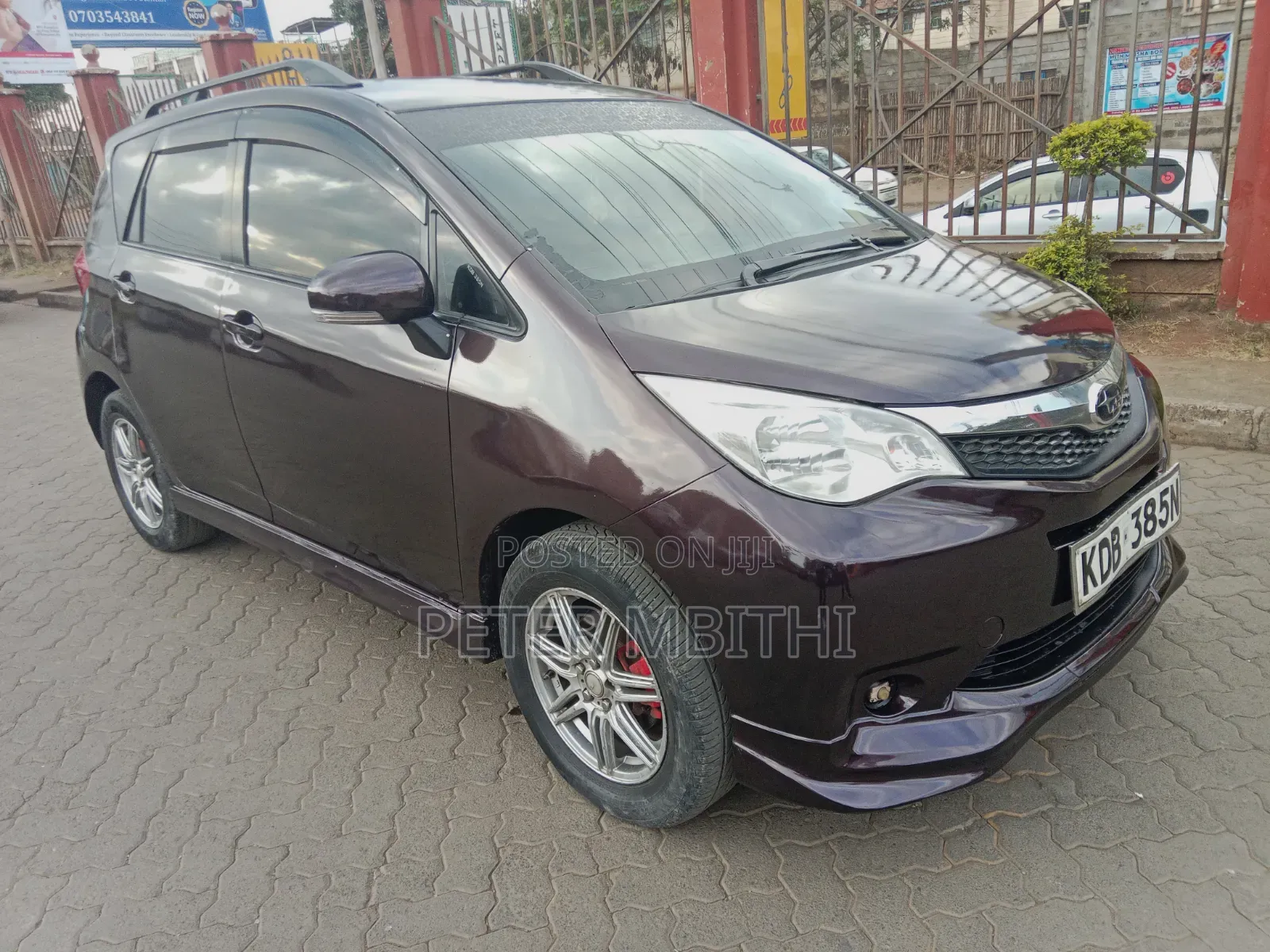Subaru Trezia 2013 Brown