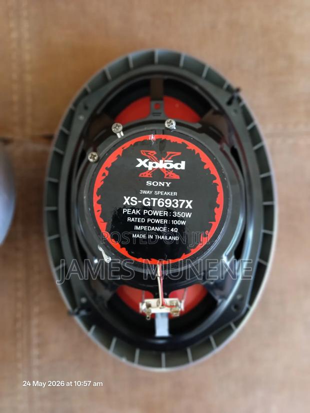 Sony X-Plod Car Door Mid-Range Speakers Model Xs-Gt6937x