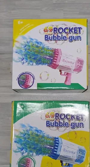 *Bazooka Bubble Gun* Pink, Purple Blue*