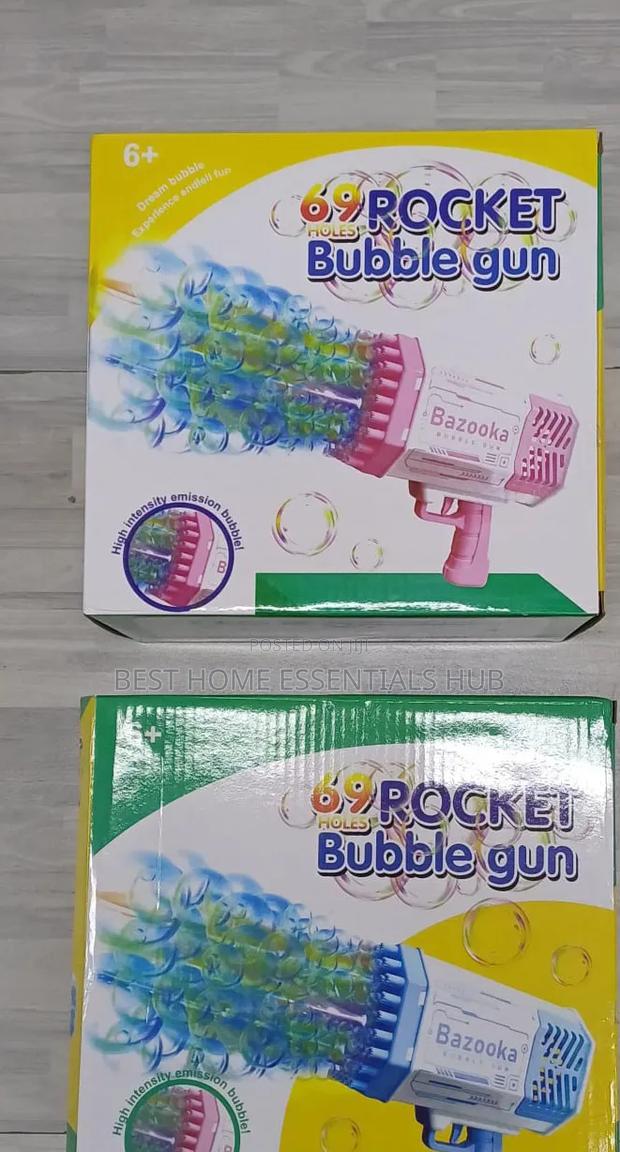 *Bazooka Bubble Gun* Pink, Purple Blue*