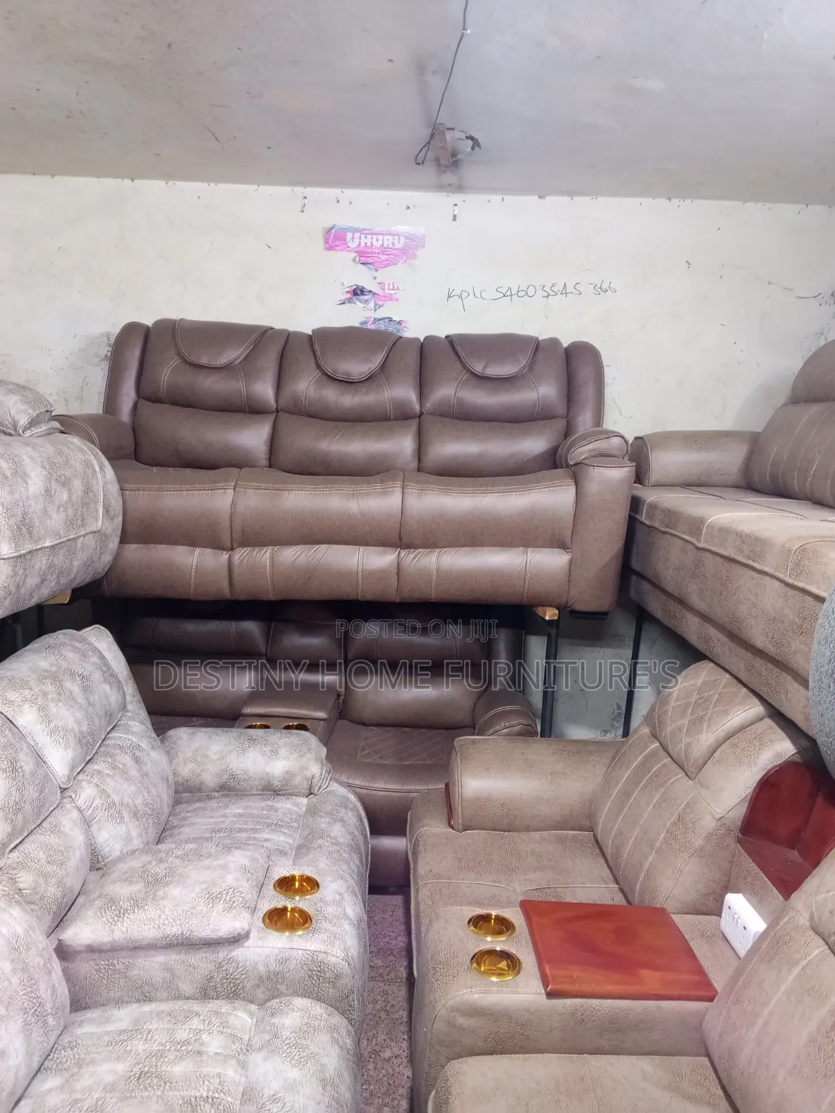 Premium Semi Recliner Sofa Seven Seater