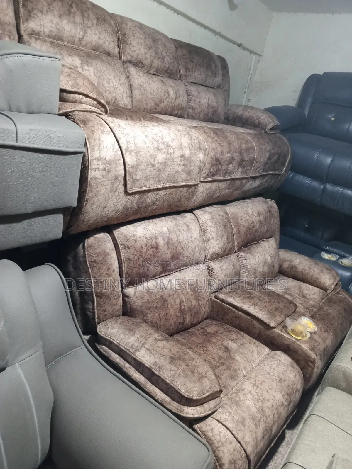 Premium Semi Recliner Sofa Seven Seater