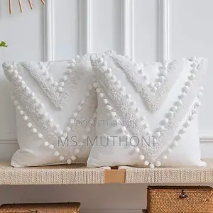 2 PCS Boho-Inspired Throw Pillow Covers