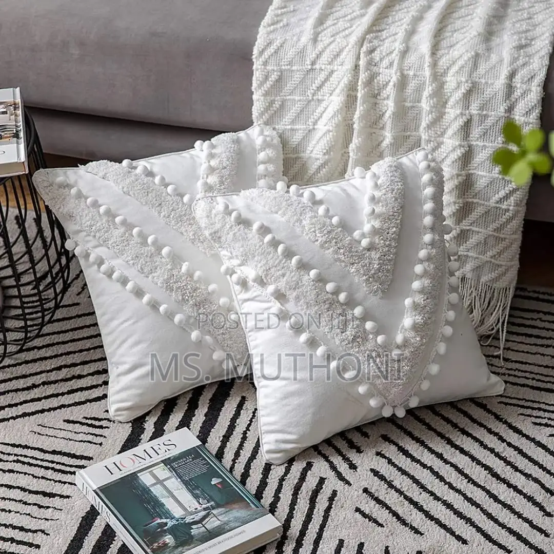 2 PCS Boho-Inspired Throw Pillow Covers