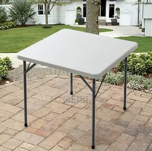 Foldable Table; Plastic Foldable Office Dining Table