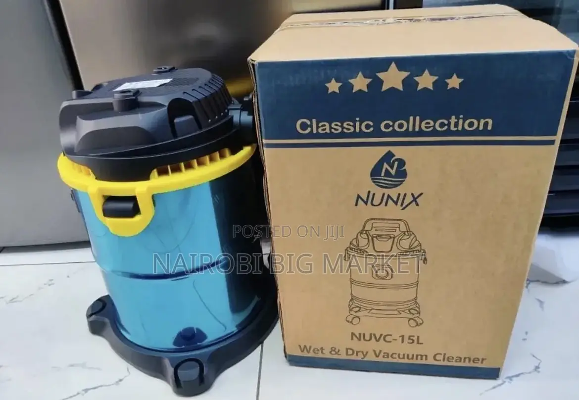15 Litres Nunix Wet and Dry Vacuum Cleaner