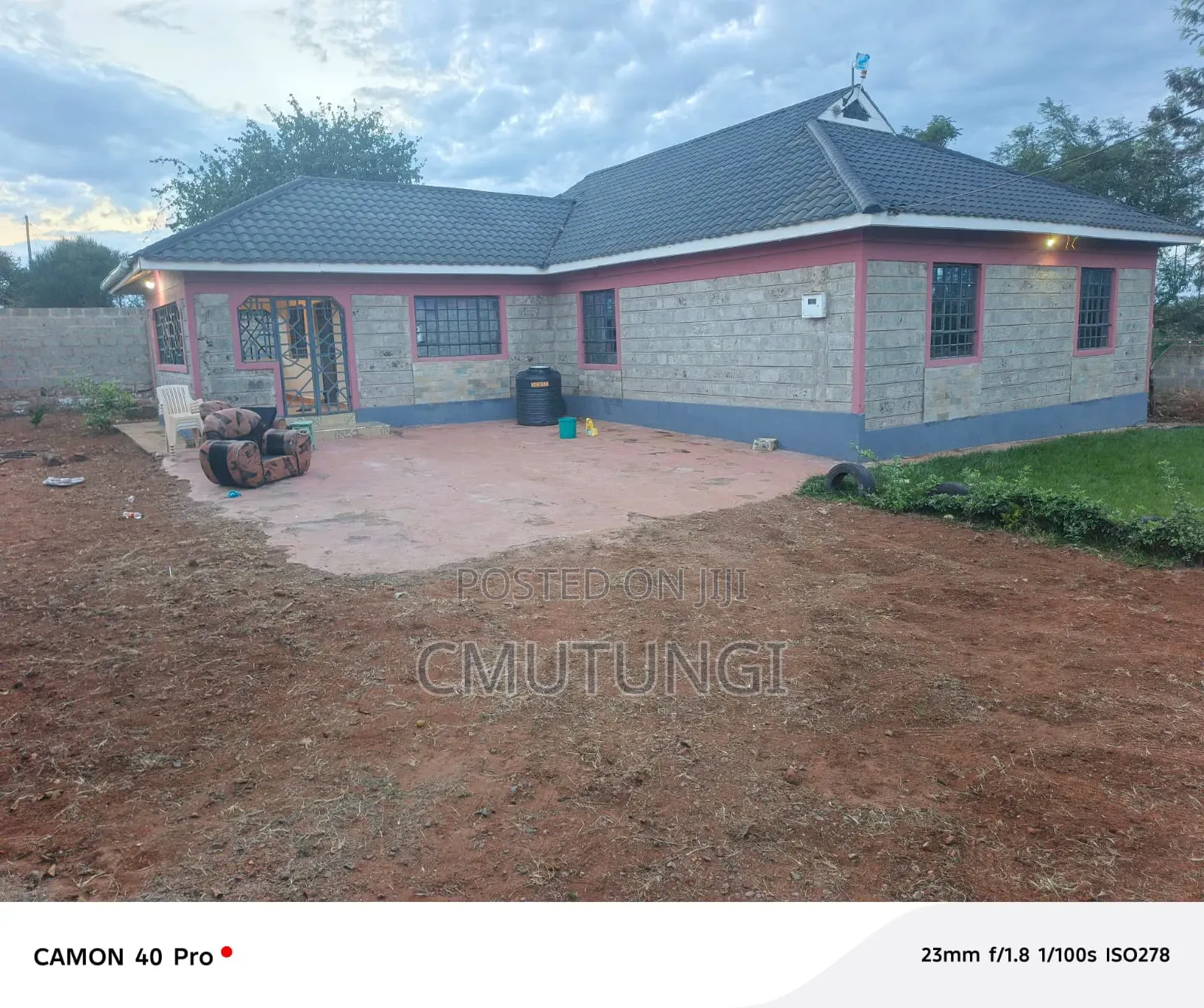 Furnished 4bdrm Bungalow in Mua for sale