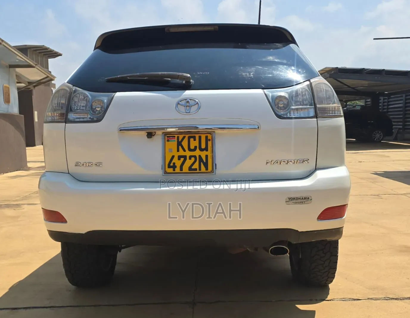 Toyota Harrier 2012 White