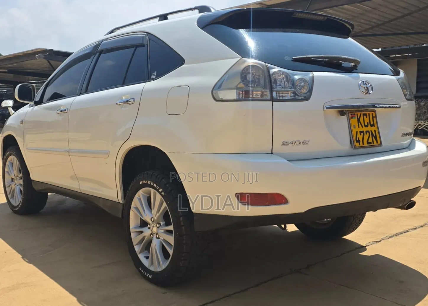 Toyota Harrier 2012 White