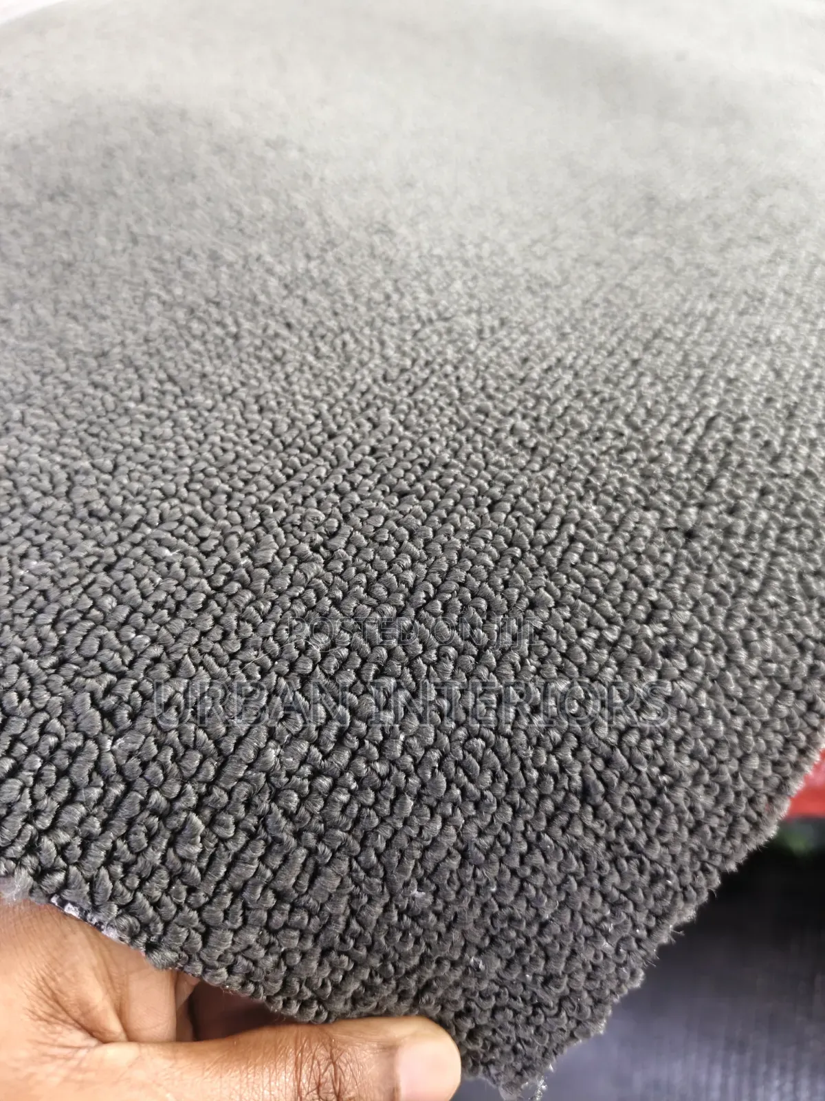 Dark Grey Office Carpet 4mm Thickness Dark Grey Office Carpet 4mm