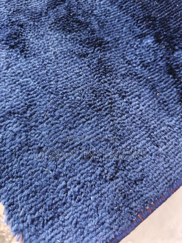 Navy Blue Carpet Navy Blue Carpet With Soft Texrure - thumbnail 2