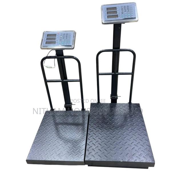 150kg Digital Platform Weighing Machine With Guard - thumbnail 2