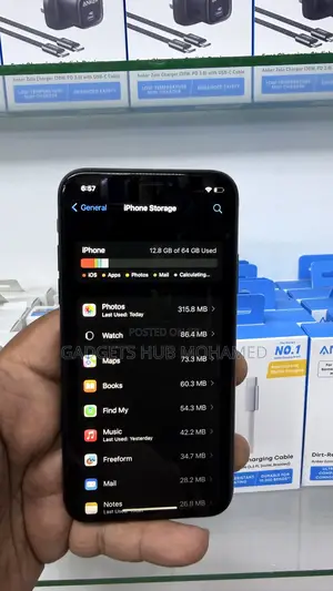 Apple iPhone X 64 GB Black