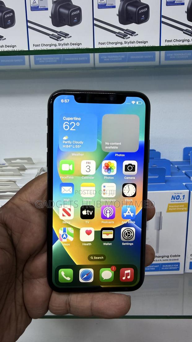 Apple iPhone X 64 GB Black - thumbnail 5