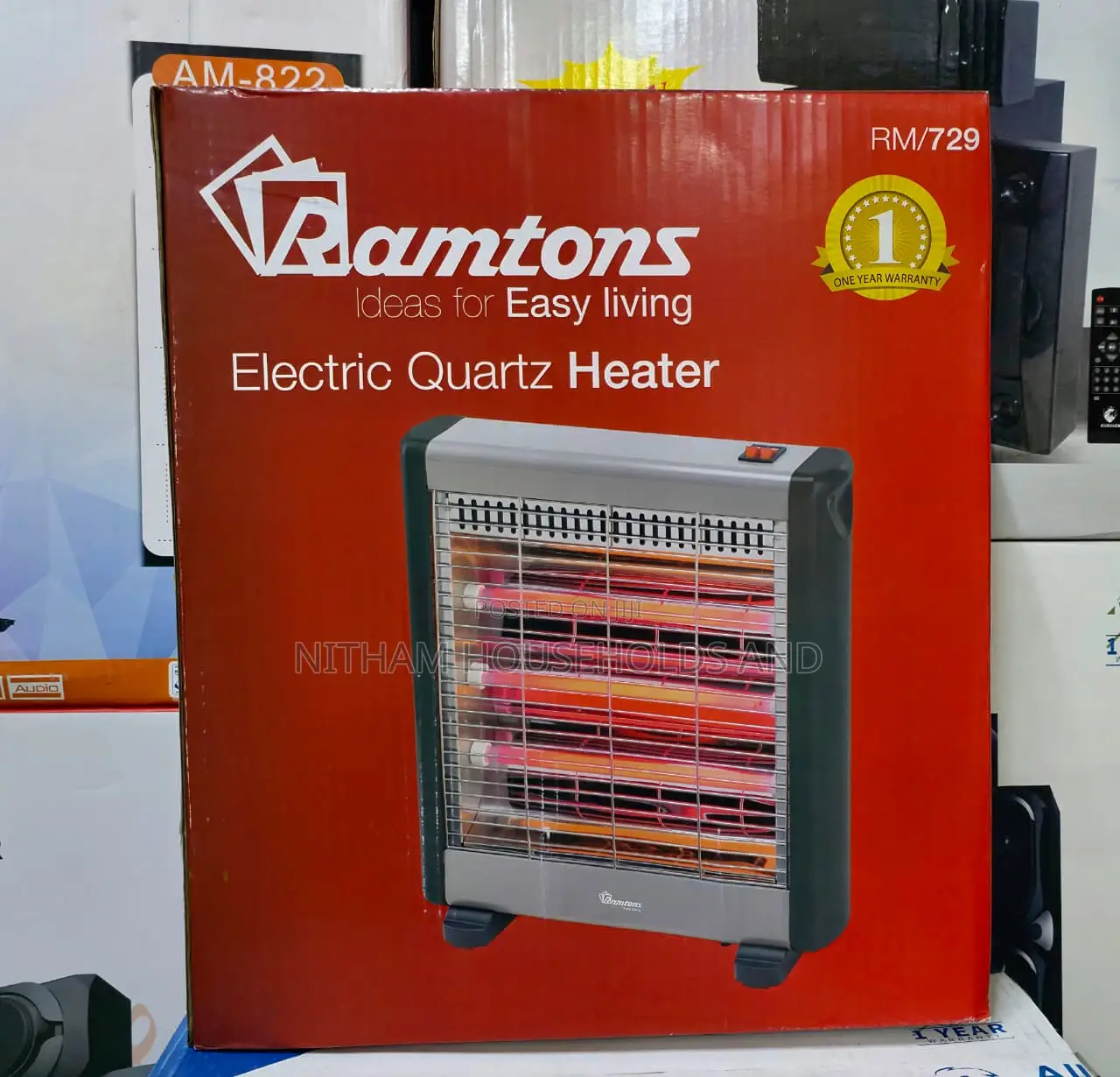 Ramtons Room Heater Rm/729