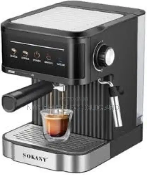 Sokany Espresso Coffee Machine 1.8l 850w 15 Bar Model Sk-04025