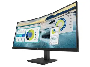Hp P34hc G4 34" Curved WQHD Usb-C Monitor–Speakers,Hdmi Displayport