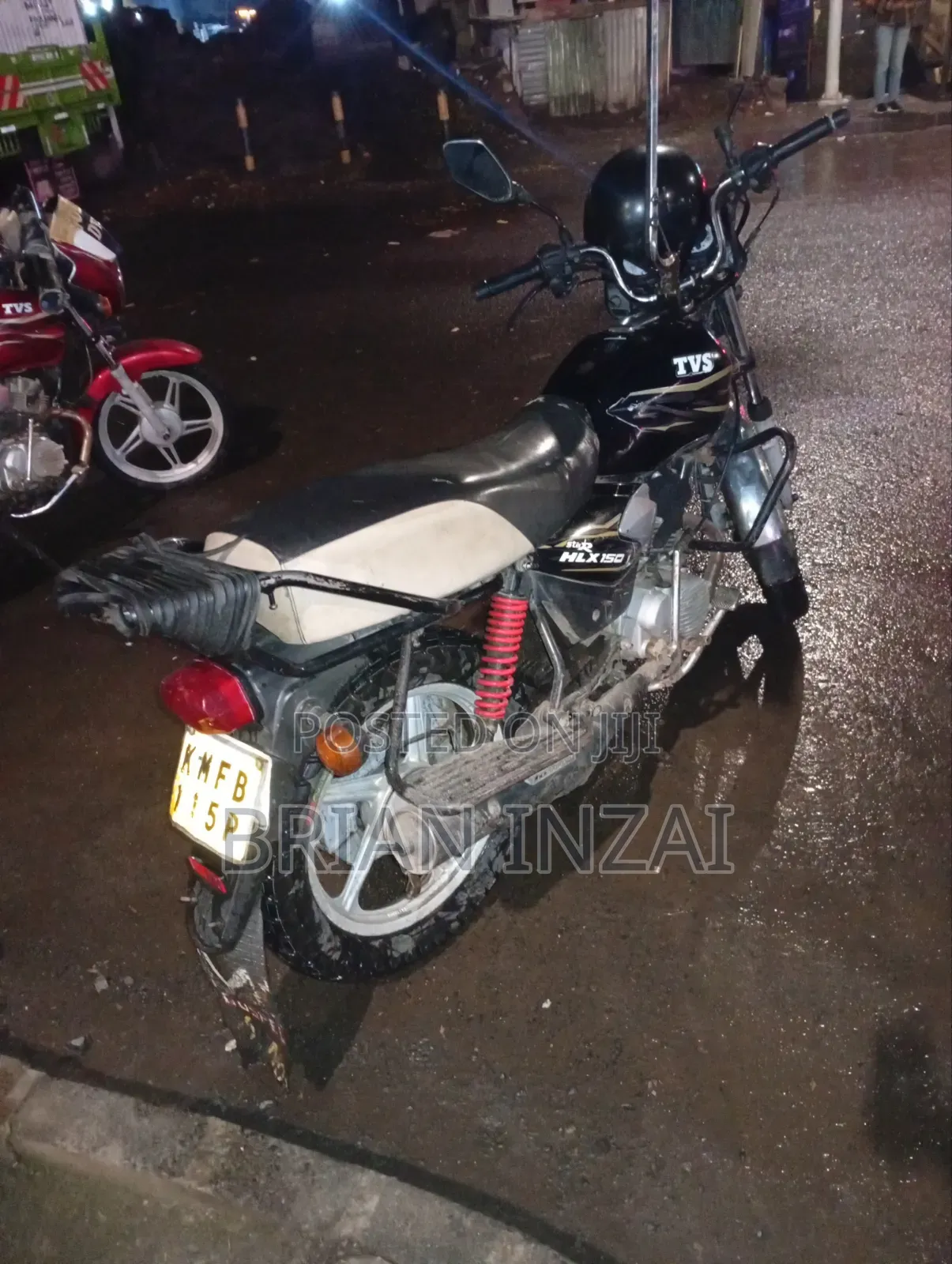 TVS HLX Plus ES 2022 Black